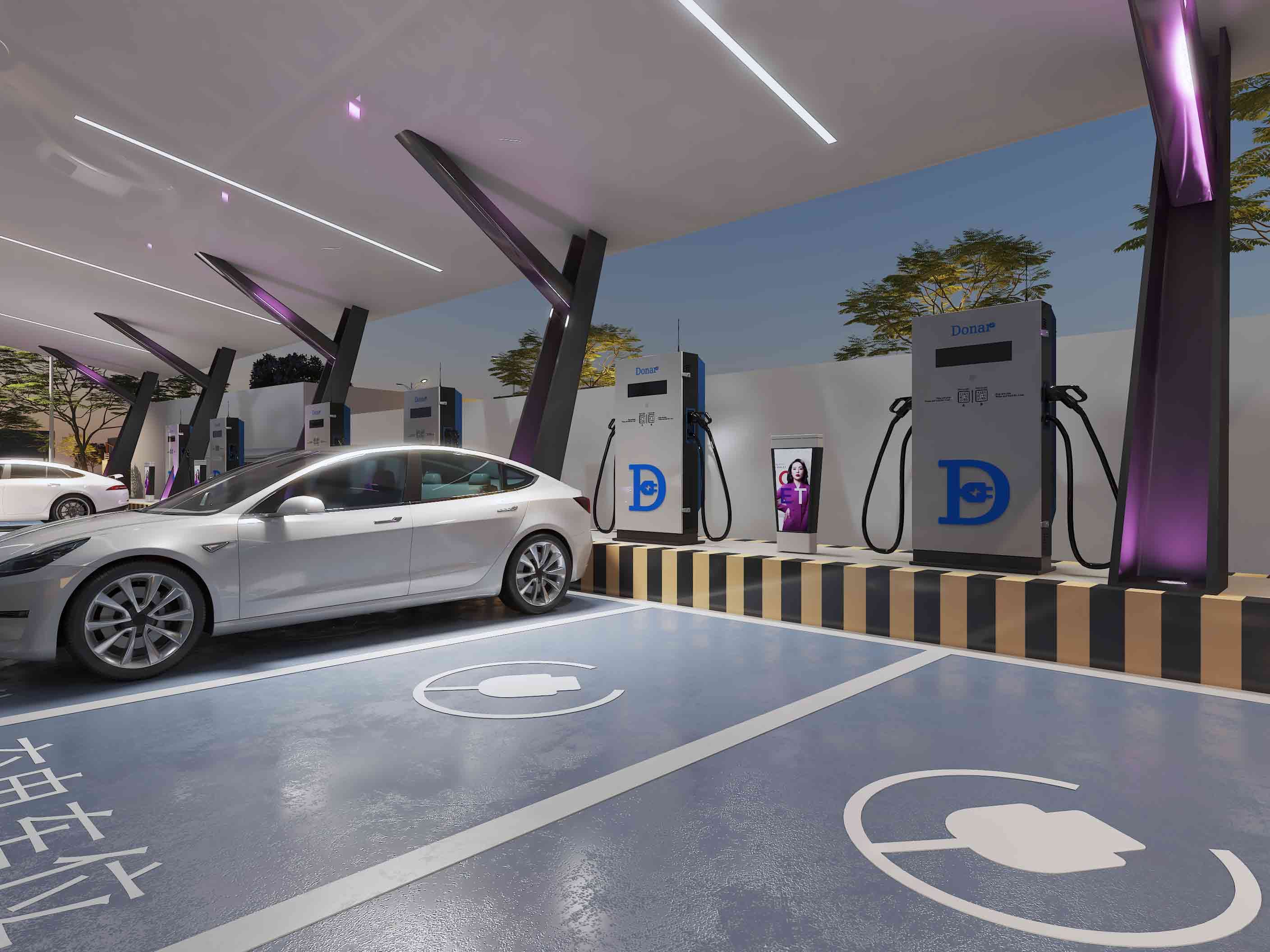 Building a Carbon-Neutral Charging Network